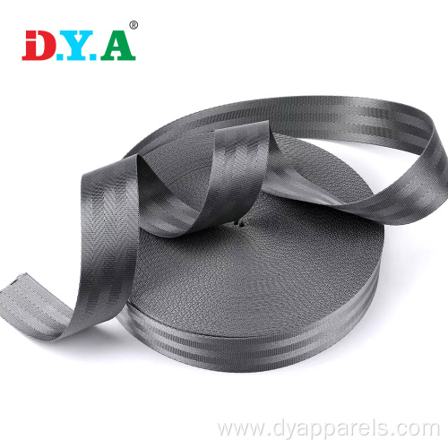 High Quality Plain/Flat/Twill Nylon Webbing for Seat Belt